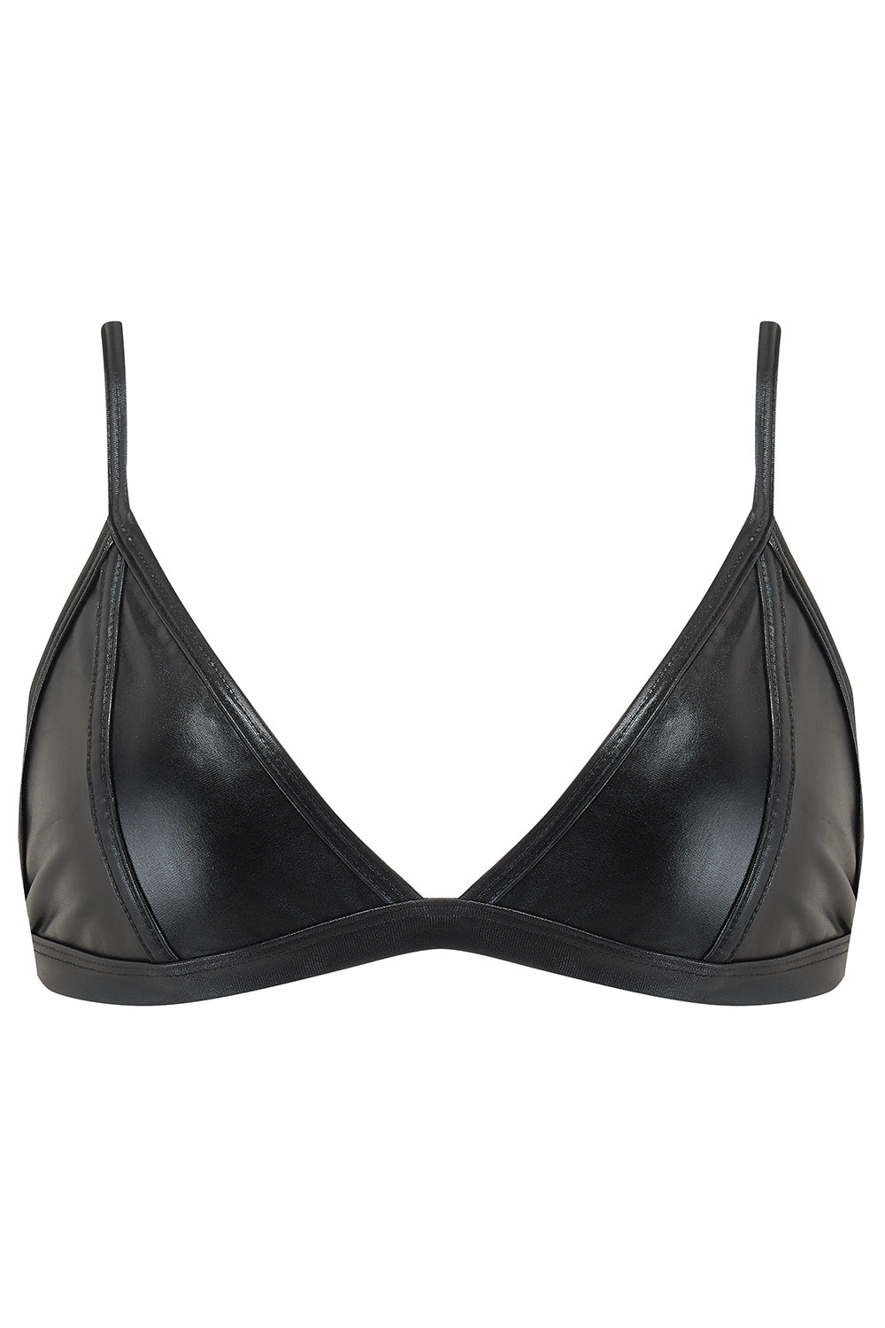 Dahlia Wetlook Triangle Bra