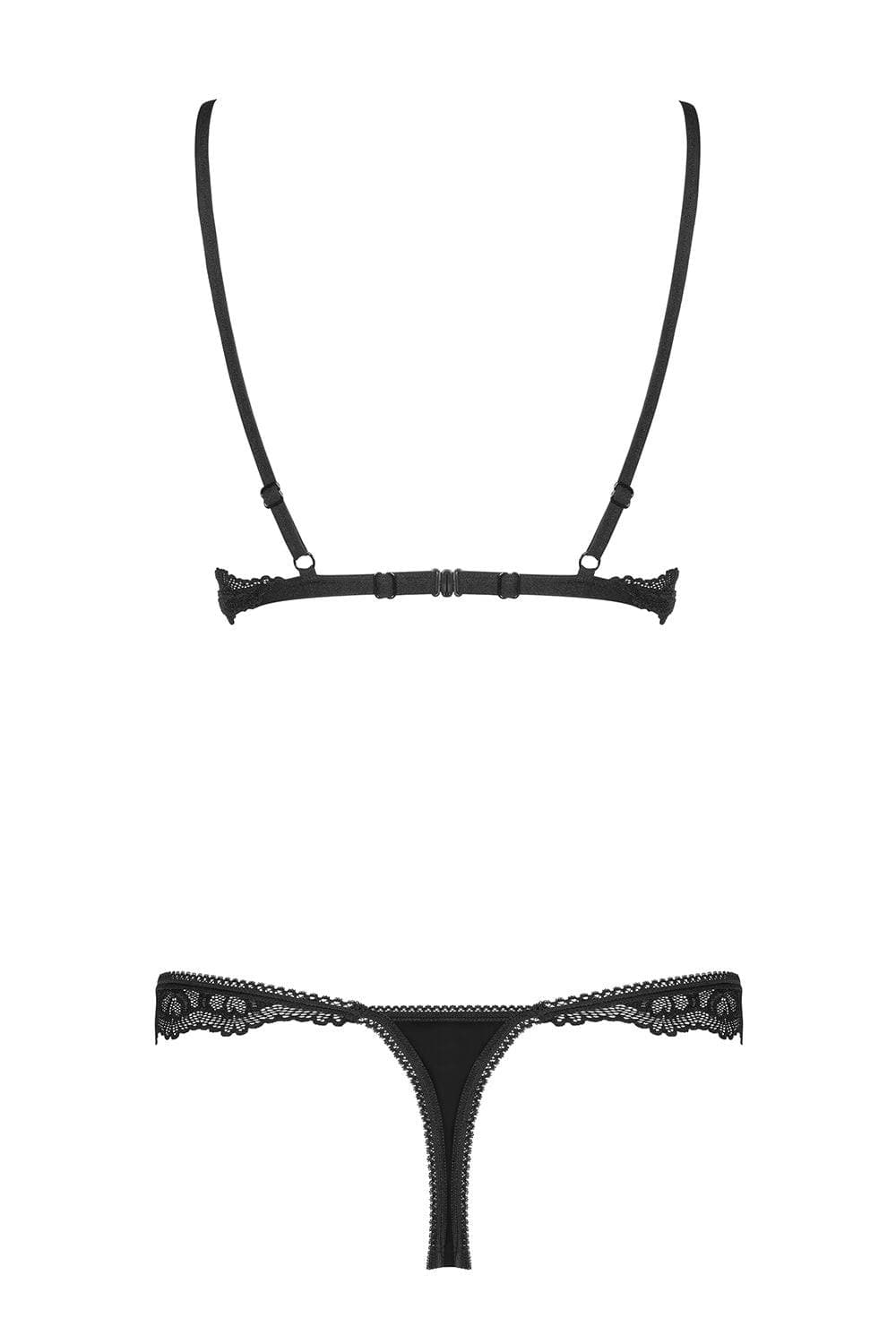 Obsessive Arisha Bra & Thong, Size L-XL (UK 12-14) - Naughty Knickers