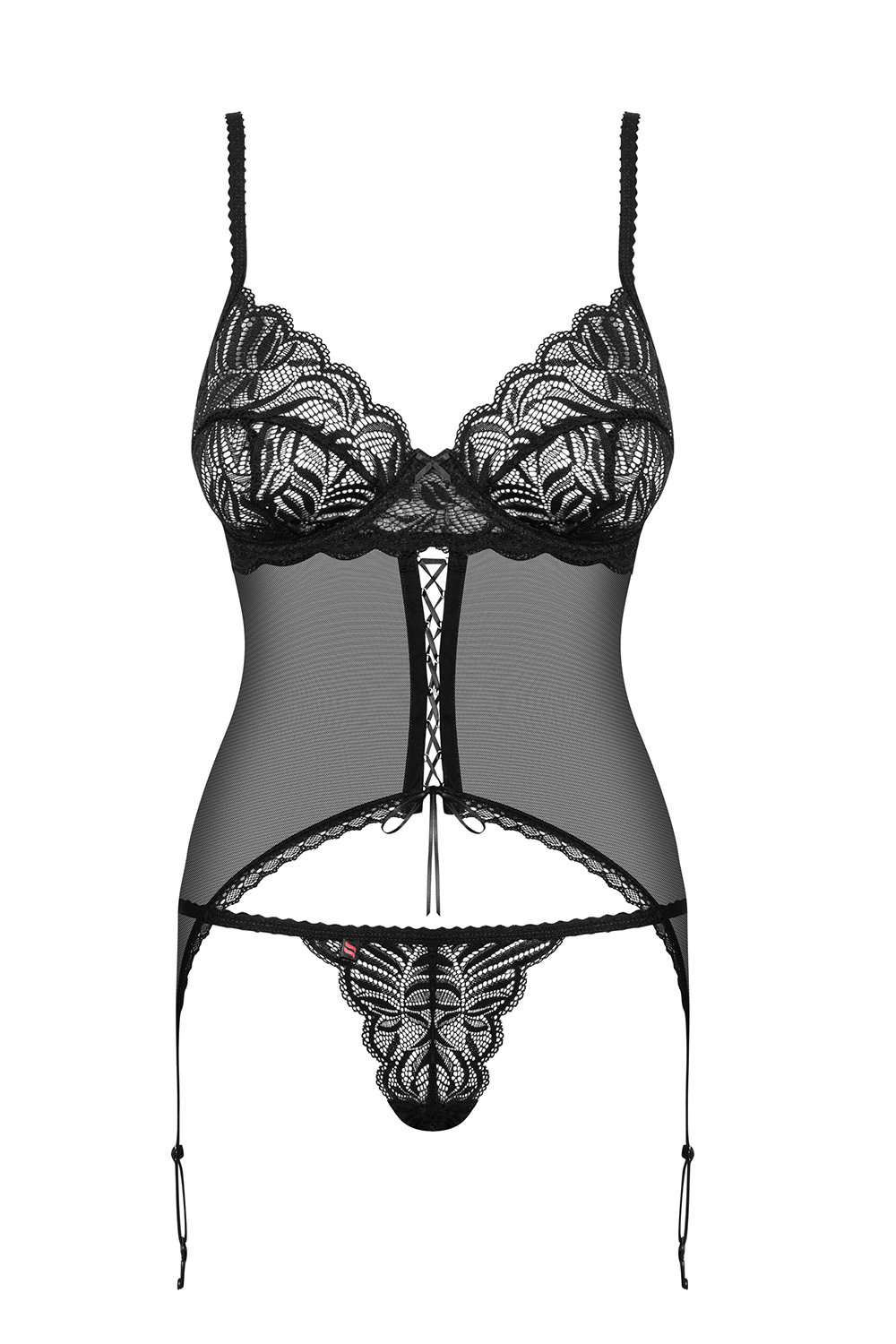 Obsessive Contica Corset & Brief, Size L-XL (UK 12-14) - Naughty Knickers