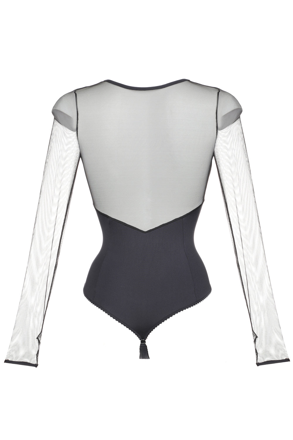 Jolidon French Connection Thong Bodysuit Black