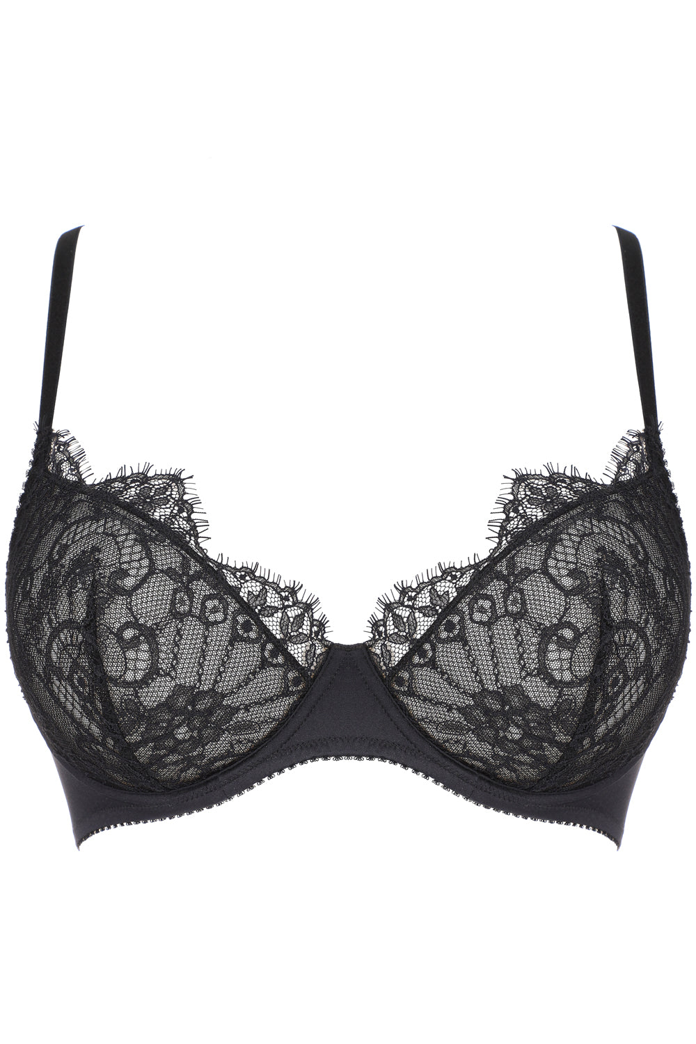 Jolidon French Connection Underwire Bra Black