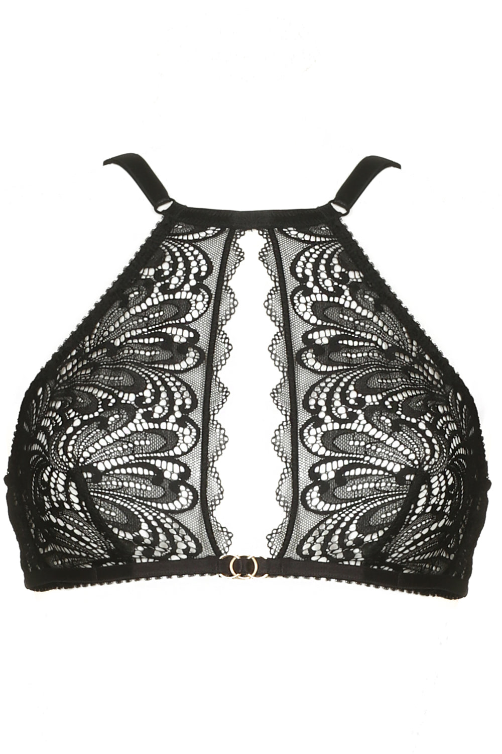 Jolidon Hey Jude! Bralette in Black S2221