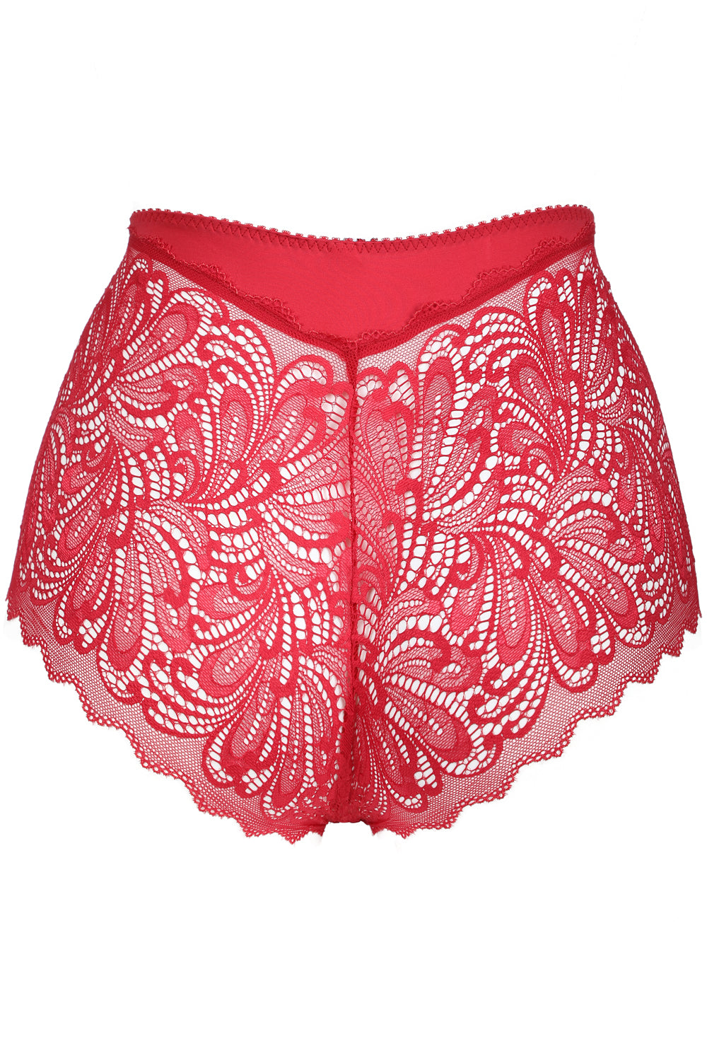 Jolidon Hey Jude! High Waist Brief in Red