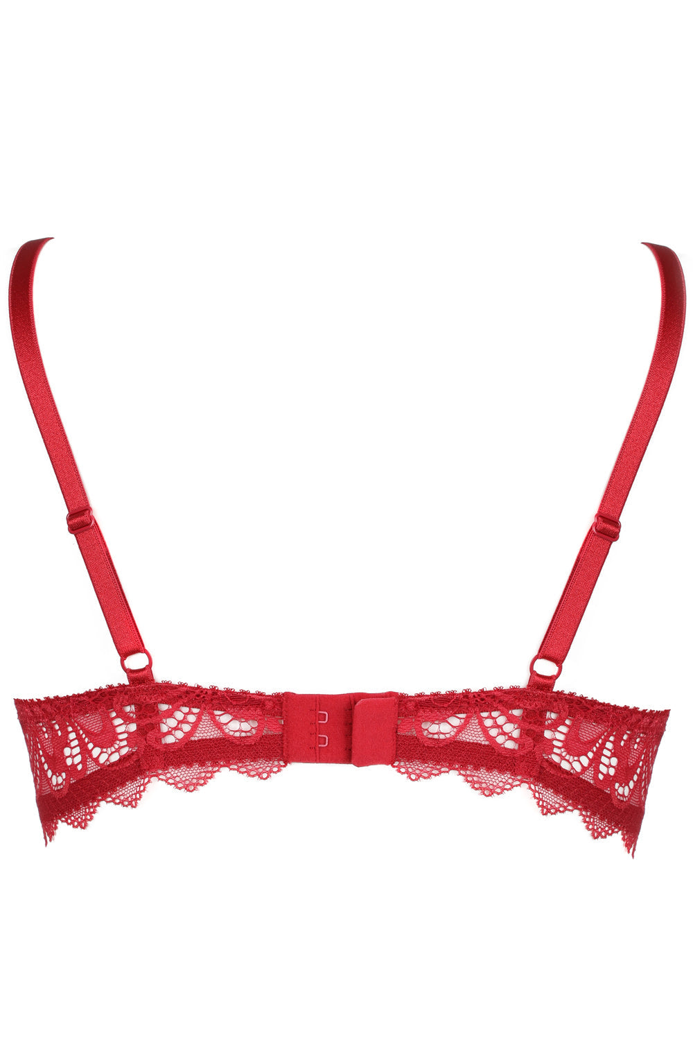 Jolidon Hey Jude! Push Up Bra in Red
