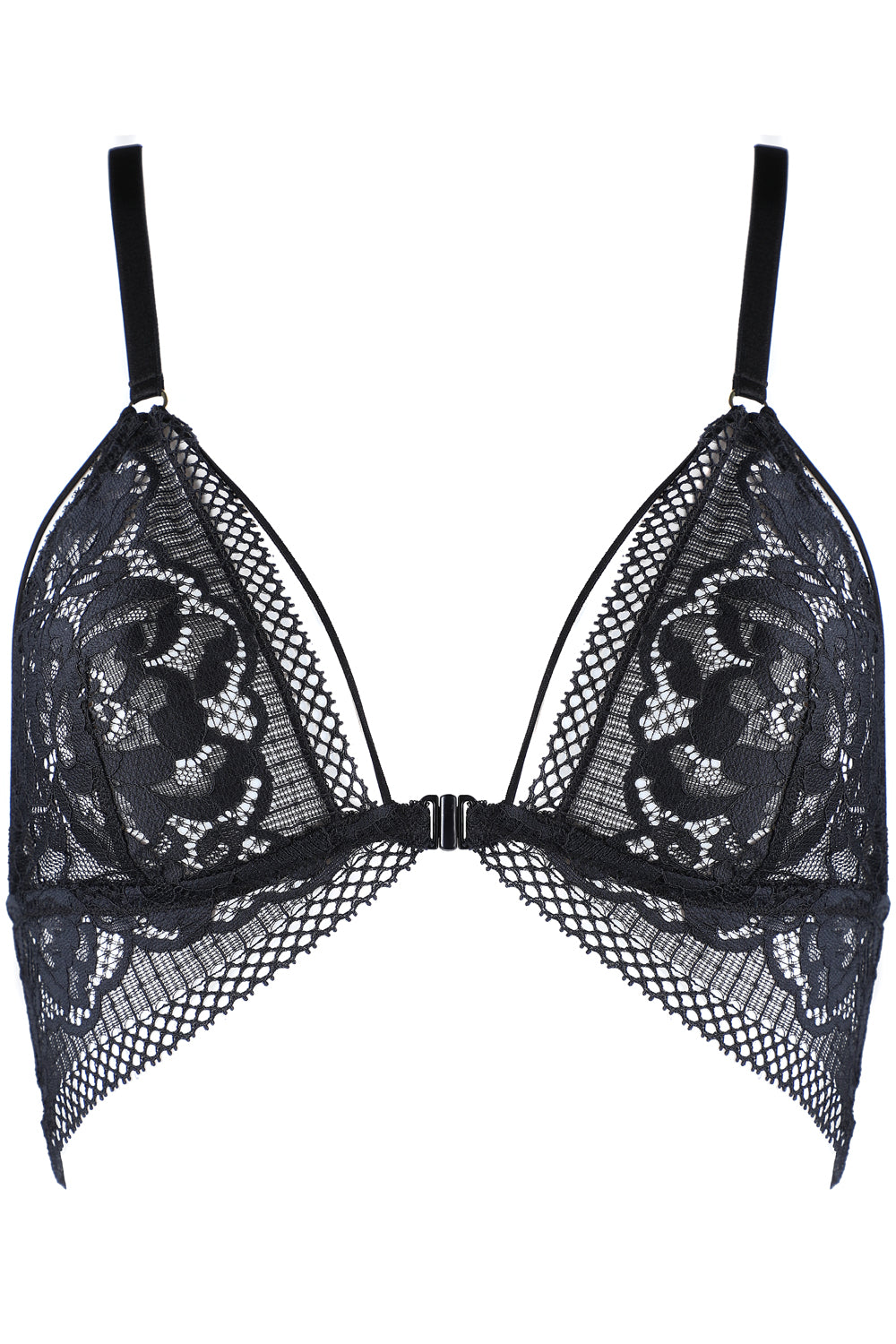 Jolidon Rock DJ Bralette Black