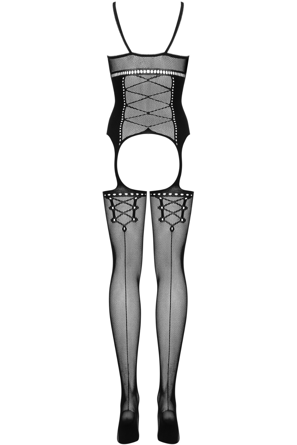 Obsessive G314 Fishnet Bodystocking Black