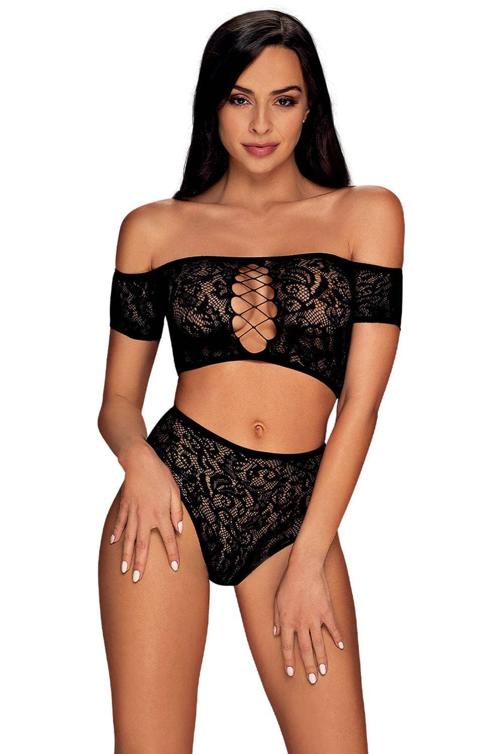 Obsessive Inessita Knitted Top & Brief