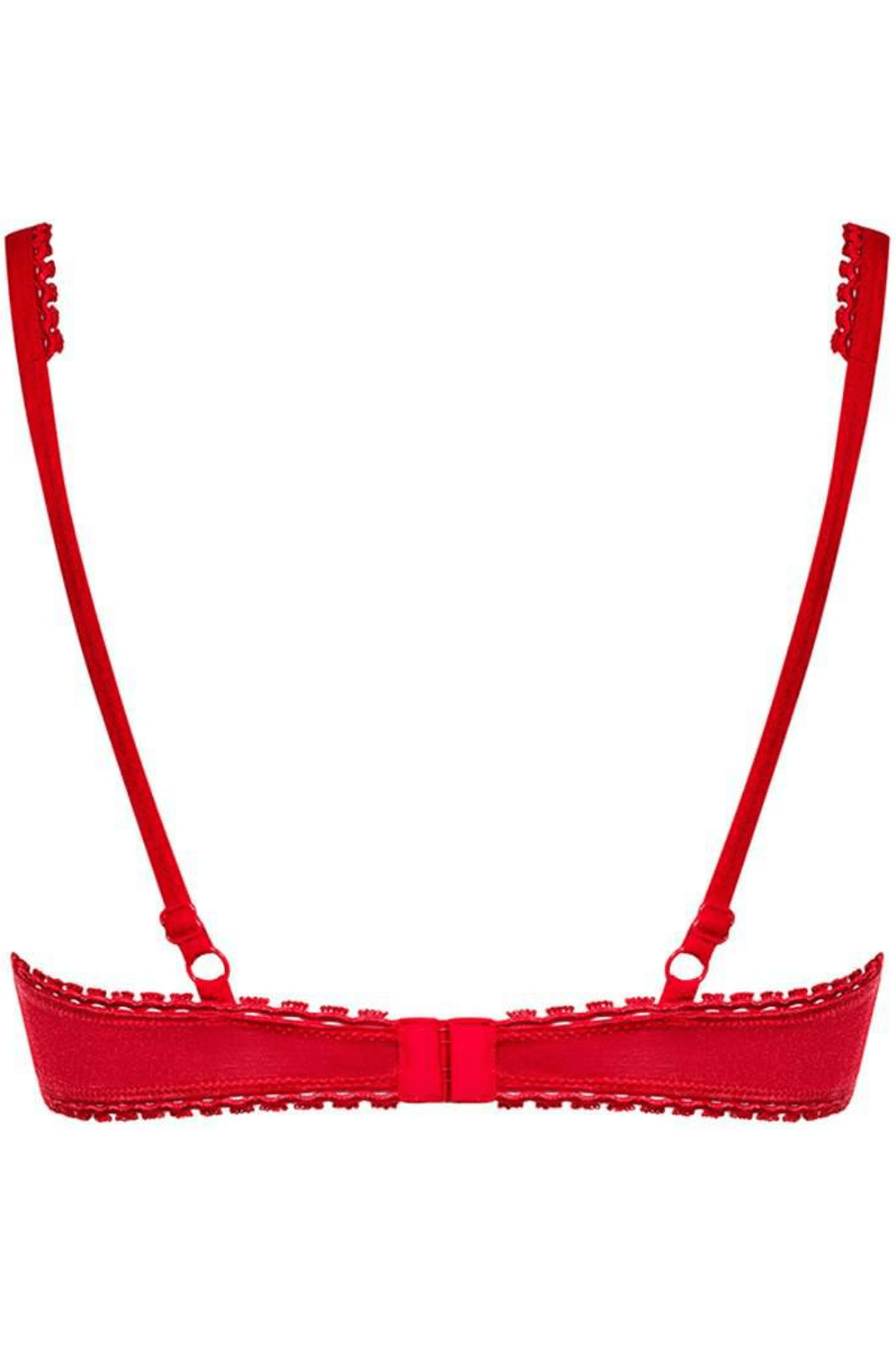 Obsessive Lovica Half Cup Bra Red