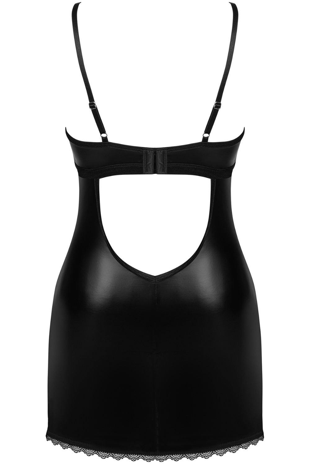 Obsessive Norides Chemise & Thong Black