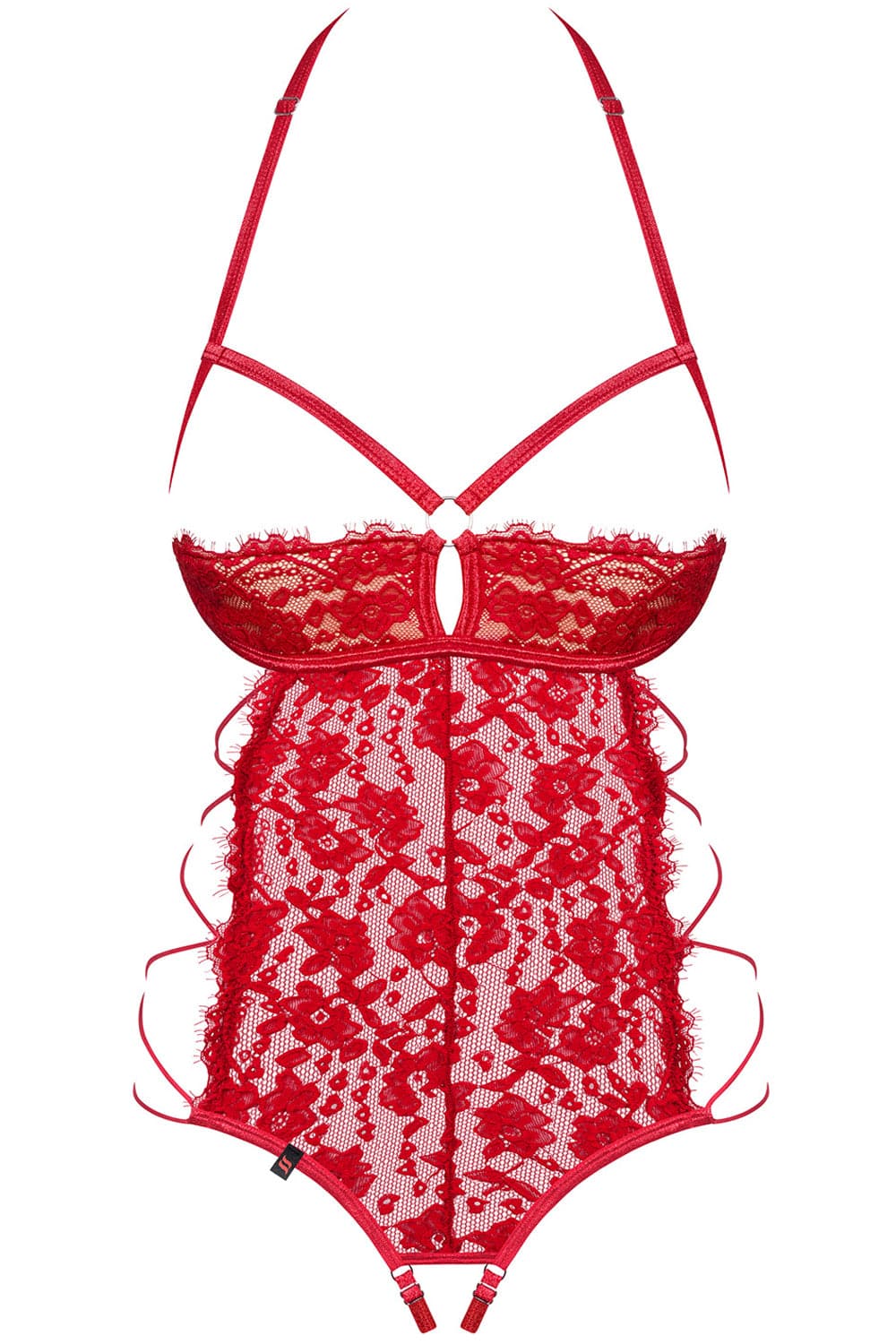 Obsessive Rediosa Crotchless Teddy