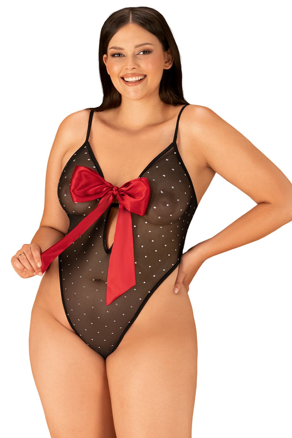 Obsessive Tienesy Thong Bodysuit