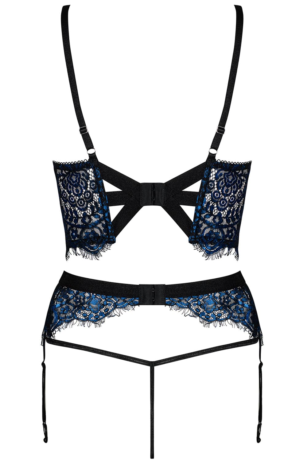 Obsessive Yassmyne Bra, Thong & Suspender