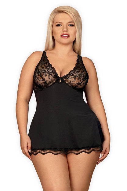 Obsessive Luvae Babydoll & Thong - Naughty Knickers