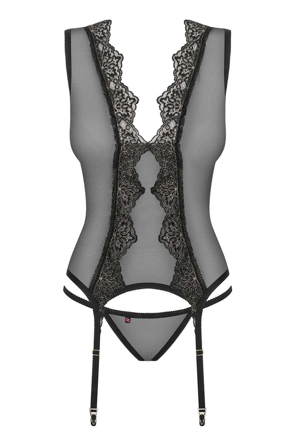 Obsessive Meshlove Corset & Thong