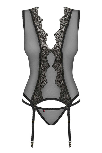 Obsessive Meshlove Corset & Thong