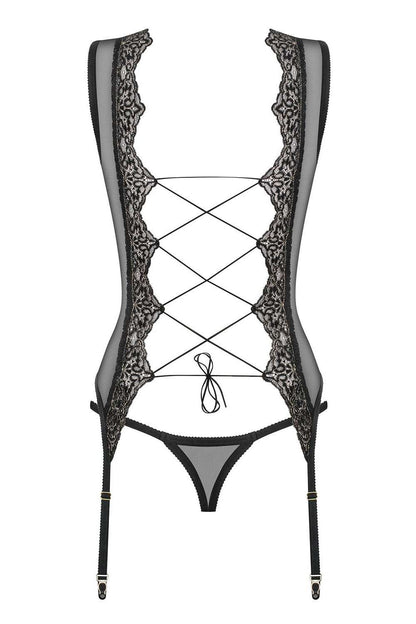 Obsessive Meshlove Corset & Thong