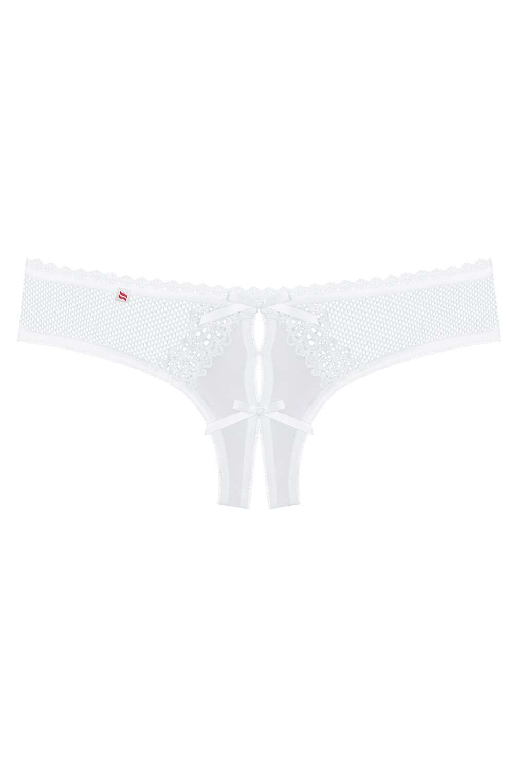 Obsessive Alabastra Crotchless Thong, ALA-THC-L/XL, ALA-THC-S/M, ALA-THC-XXL