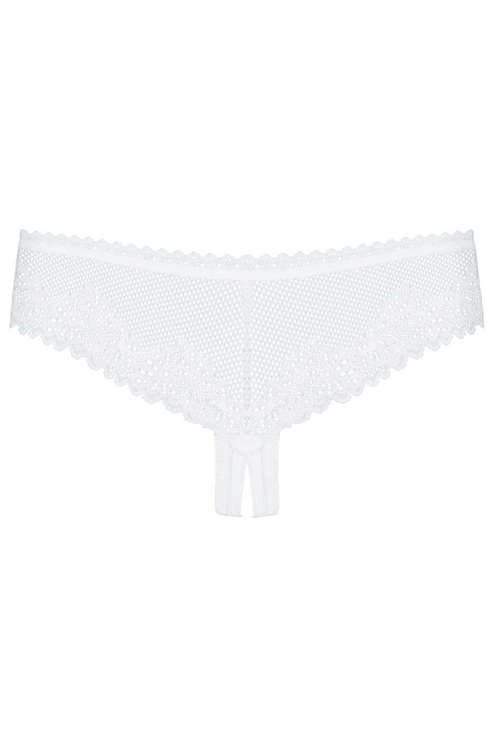 Obsessive Alabastra Crotchless Thong, ALA-THC-L/XL, ALA-THC-S/M, ALA-THC-XXL
