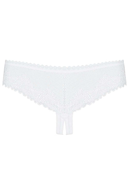 Obsessive Alabastra Crotchless Thong, ALA-THC-L/XL, ALA-THC-S/M, ALA-THC-XXL