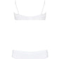 Alabastra Half Bra & Crotchless Thong