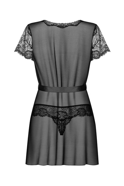 Obsessive Alluria Robe & Thong - Naughty Knickers