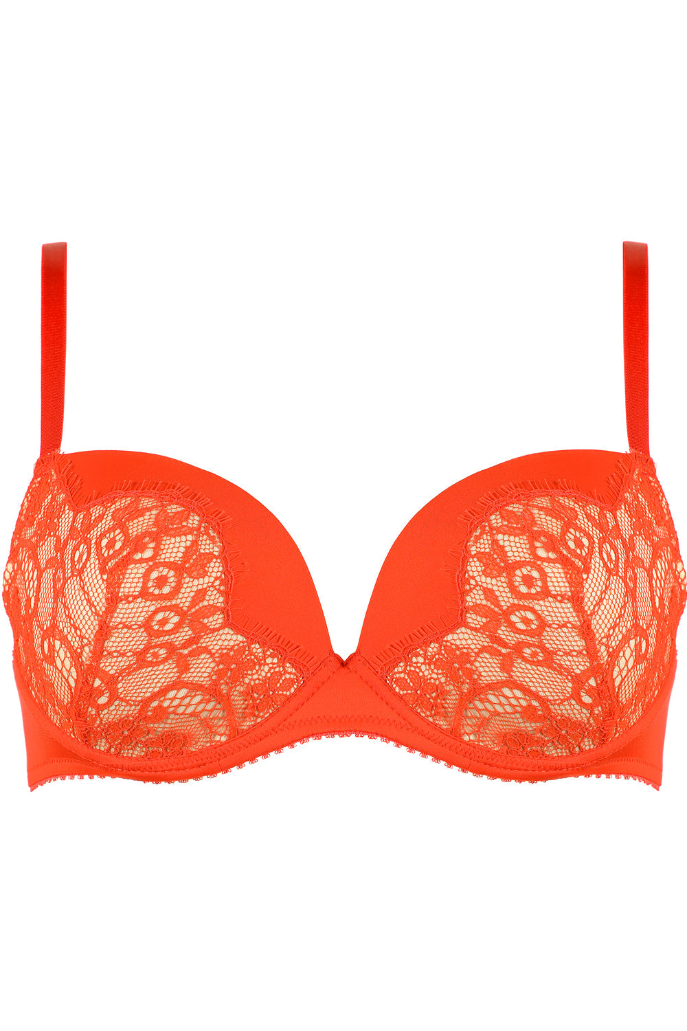 Jolidon French Connection Padded Bra Red