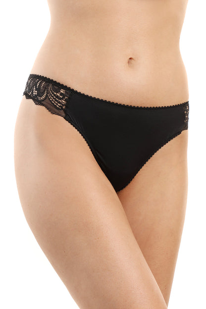 Jolidon Hey Jude! Thong in Black