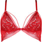 Jolidon Rock DJ Bralette Red