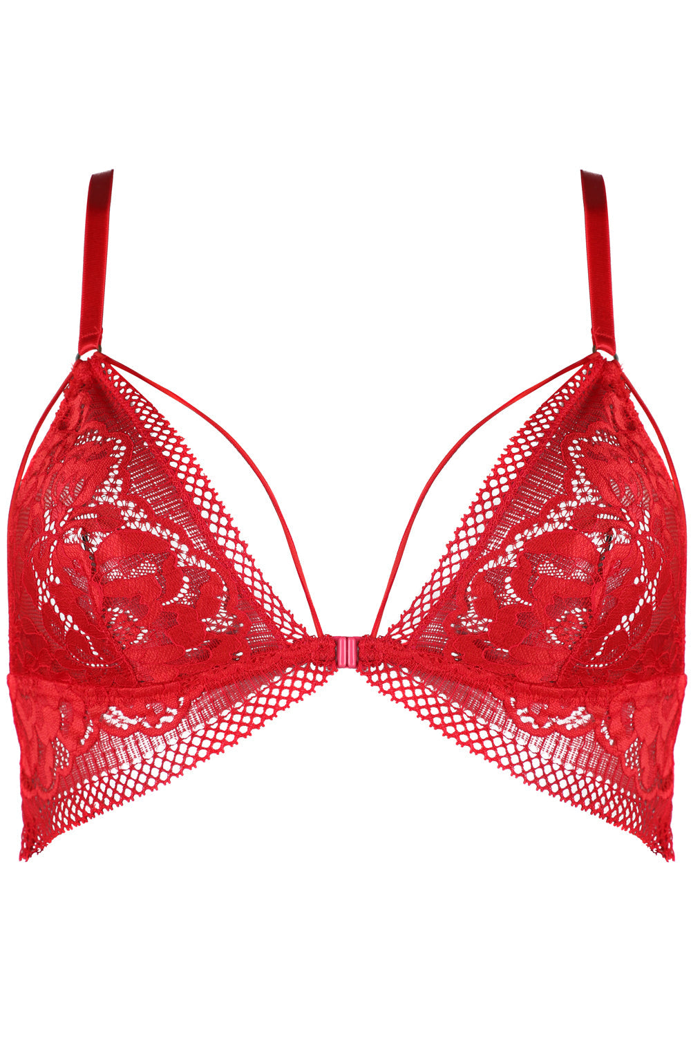 Jolidon Rock DJ Bralette Red