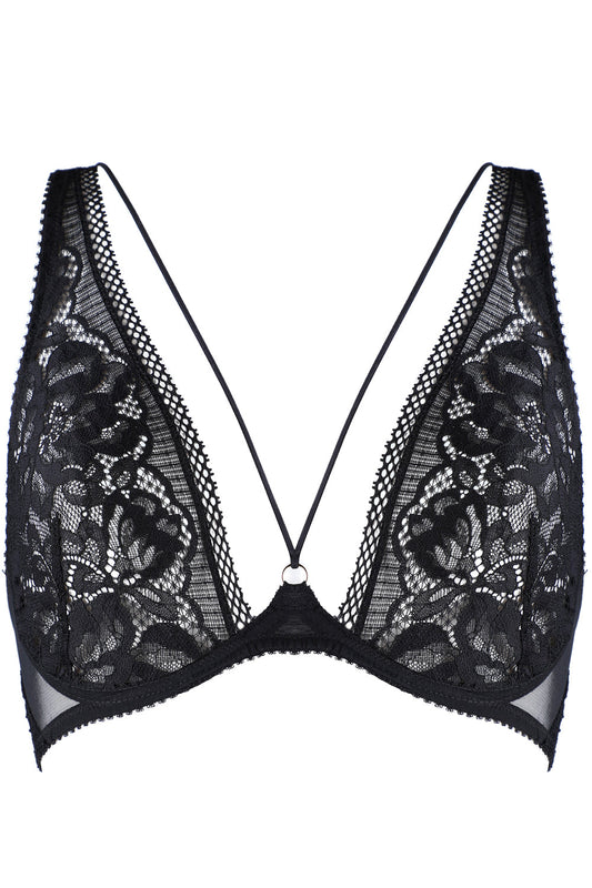 Jolidon Rock DJ Underwire Bra Black