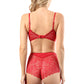 Joliform by Jolidon Hey Jude! Red Push Up Bra & High Waist Brief