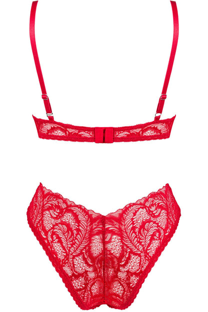 Obsessive Atenica Bra & Brief Red