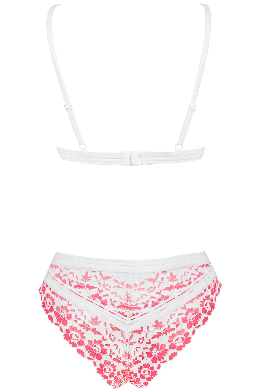 Obsessive Bloomys Bra & Brief Pink