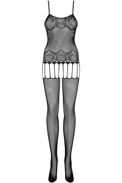 Obsessive F235 Crotchless Bodystocking Black