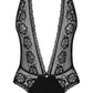 Obsessive Canndis Black Bodysuit