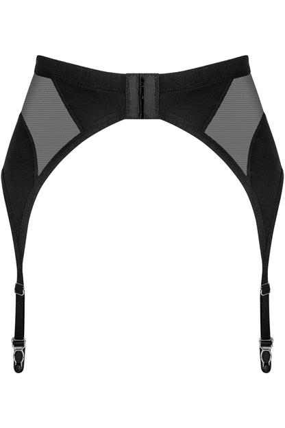 Obsessive Chic Amoria Suspender Belt Black