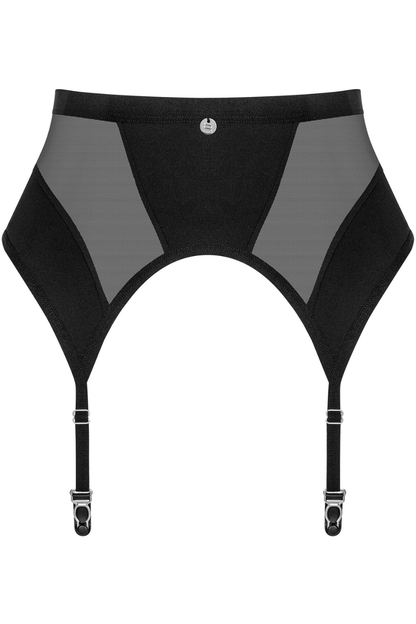Obsessive Chic Amoria Suspender Belt Black