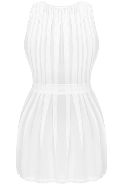 Obsessive Heavenlly Peignoir White