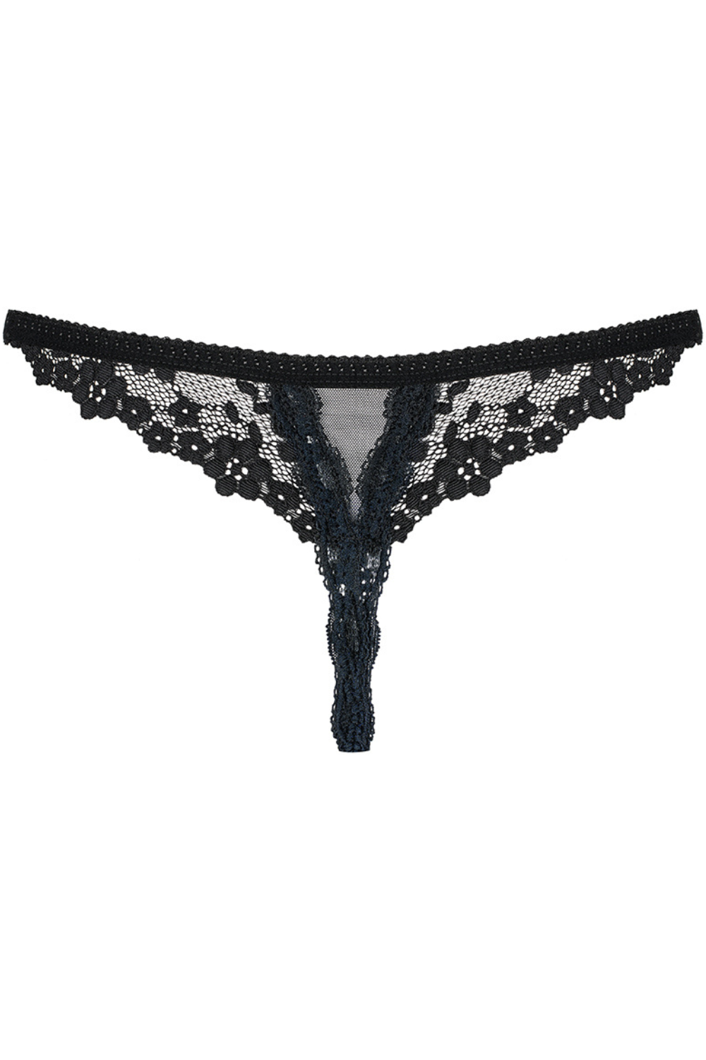 Obsessive Letica Crotchless Thong Black