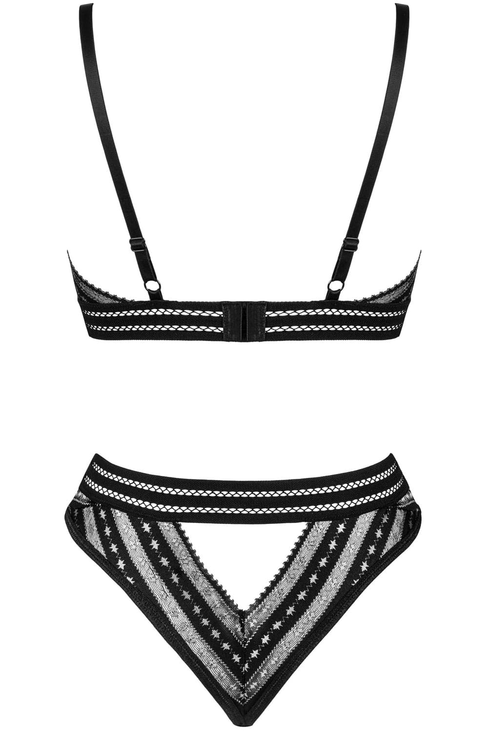 Obsessive Natilya Bra & Brief Black