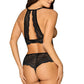 Obsessive Pearlove Cupless Bra & Crotchless Brief
