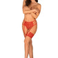 Obsessive Rediosa Lace Top Stockings