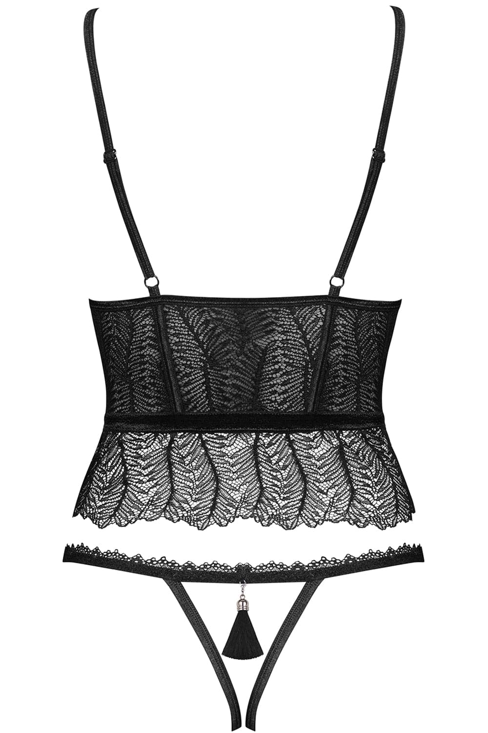 Obsessive Romanesa Open Bodice & Thong