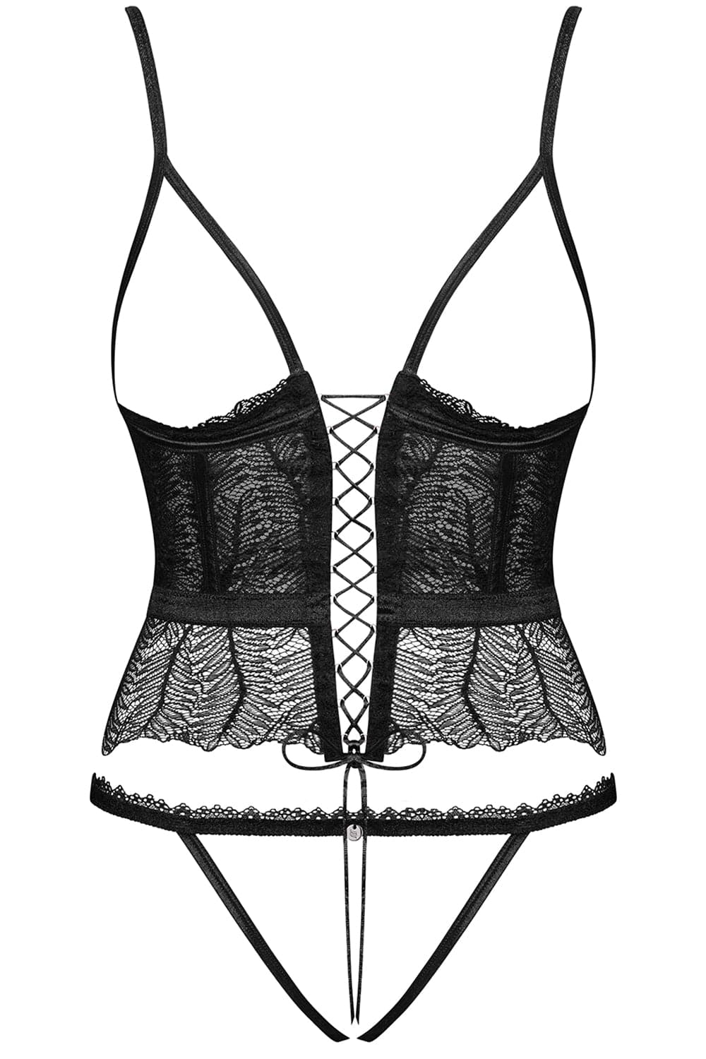 Obsessive Romanesa Open Bodice & Thong