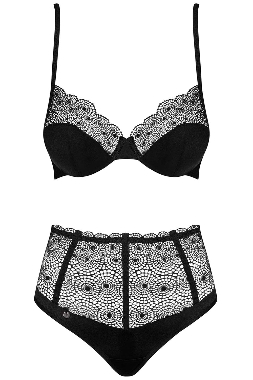 Obsessive Sharlotte Underwired Bra & High Waist Thong