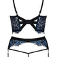 Obsessive Yassmyne Bra, Thong & Suspender