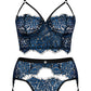 Obsessive Yassmyne Bra, Thong & Suspender